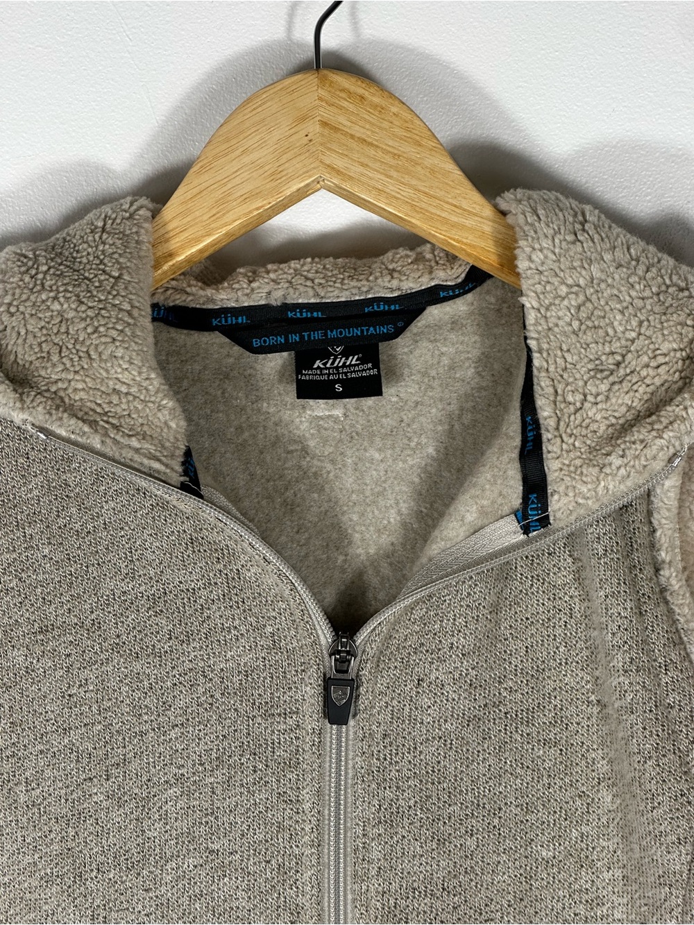 Kuhl Alfpaca Hooded Zip-Up Fleece Vest Women’s Sz S - Picture 3 of 9